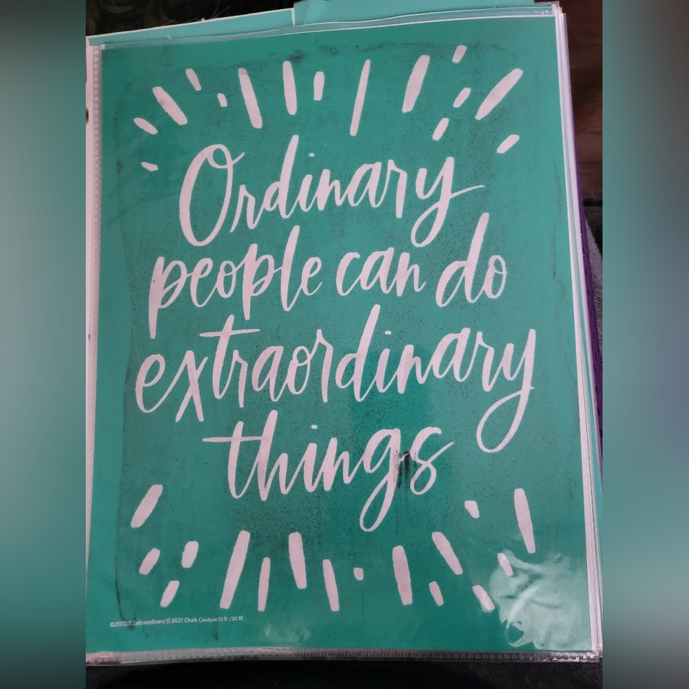 Chalk Couture Transfer ordinary people